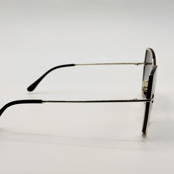 Tom Ford Sunglasses NICKIE-02 TF1107 16C Shiny Palladium Butterfly Gradient 62mm main image 8